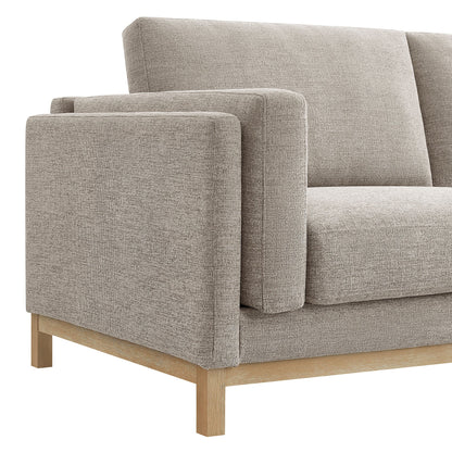 Modway Roscoe 81 Inch Fabric Sofa And Chenille