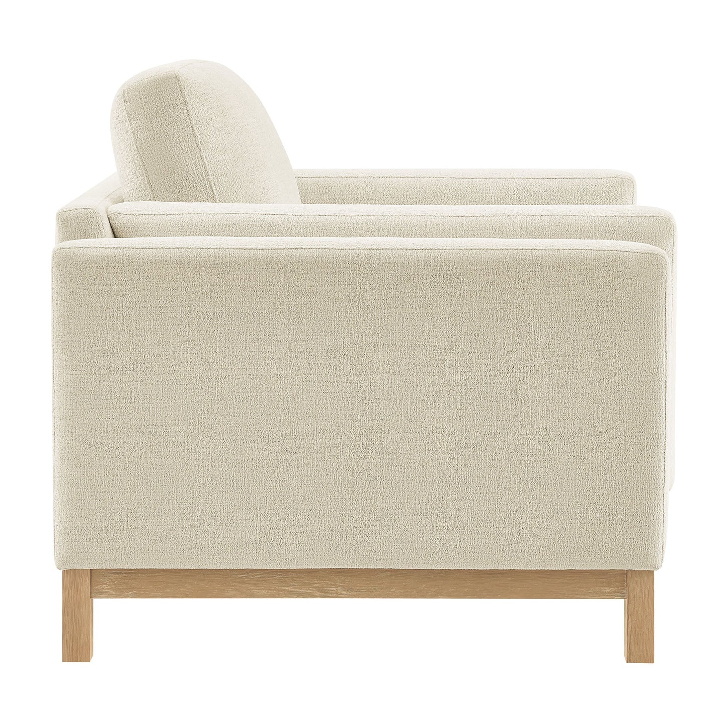 Modern Roscoe Chenille and Accent Armchair