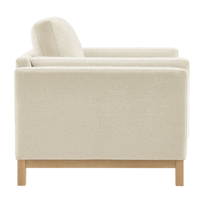 Modern Roscoe Chenille and Accent Armchair