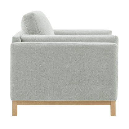 Modern Roscoe Chenille and Accent Armchair