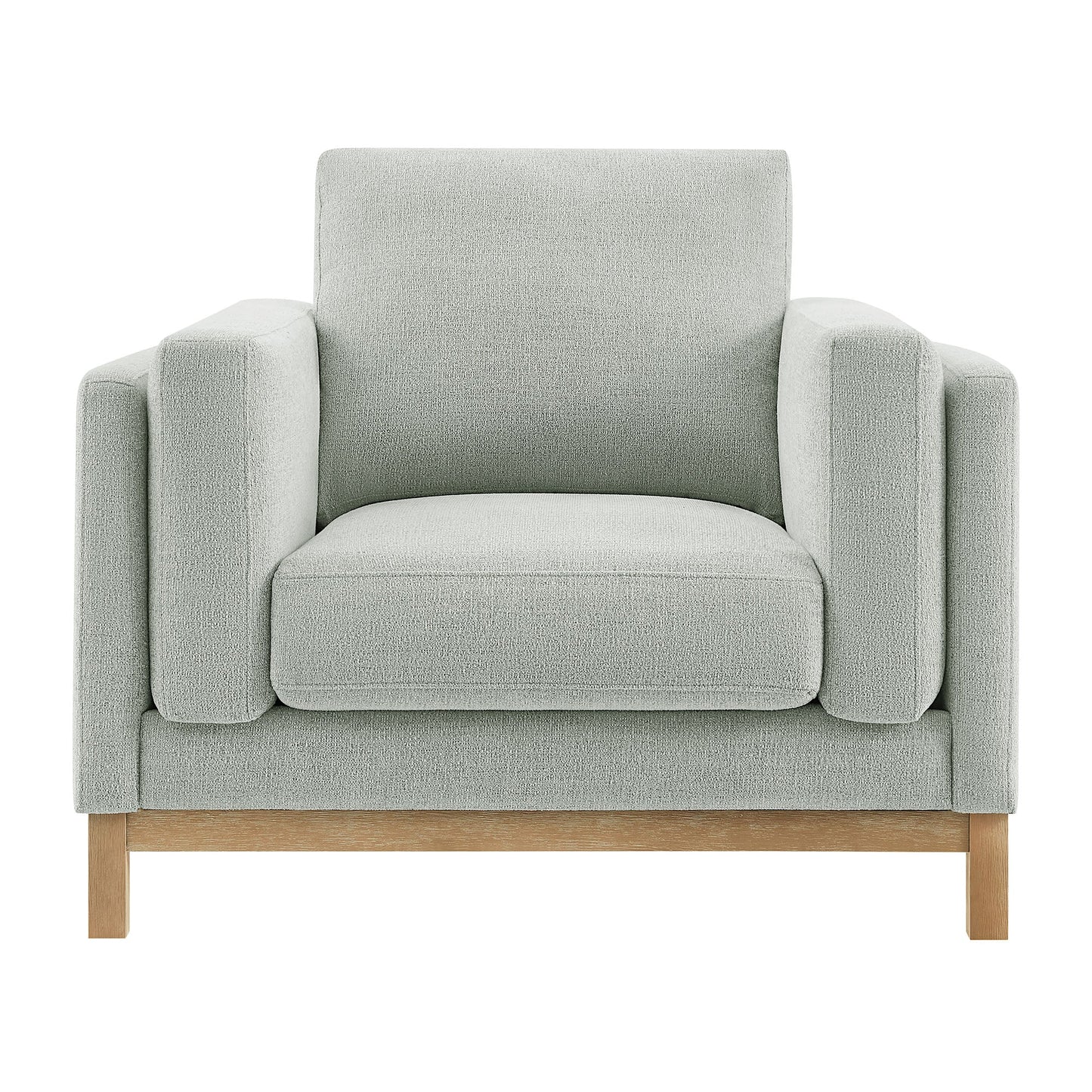 Modern Roscoe Chenille and Accent Armchair