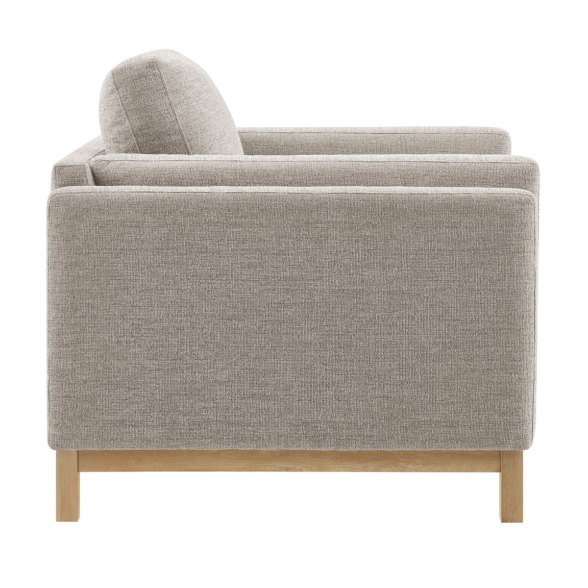 Modern Roscoe Chenille and Accent Armchair