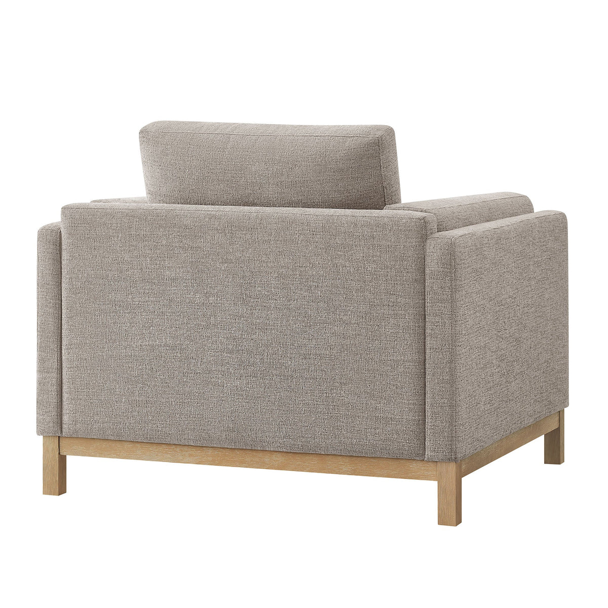 Modern Roscoe Chenille and Accent Armchair