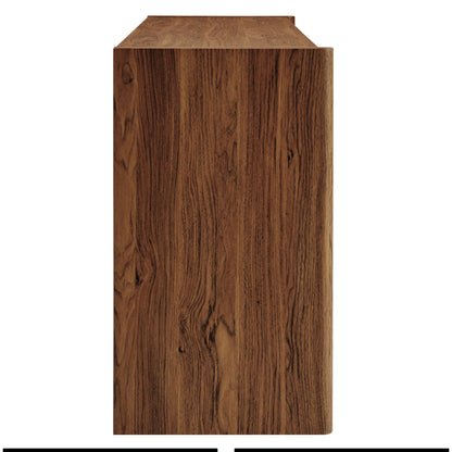 Emric Wave 66in 4-Door Sideboard in walnut veneer by Modway on Tampa Home & Garden Store