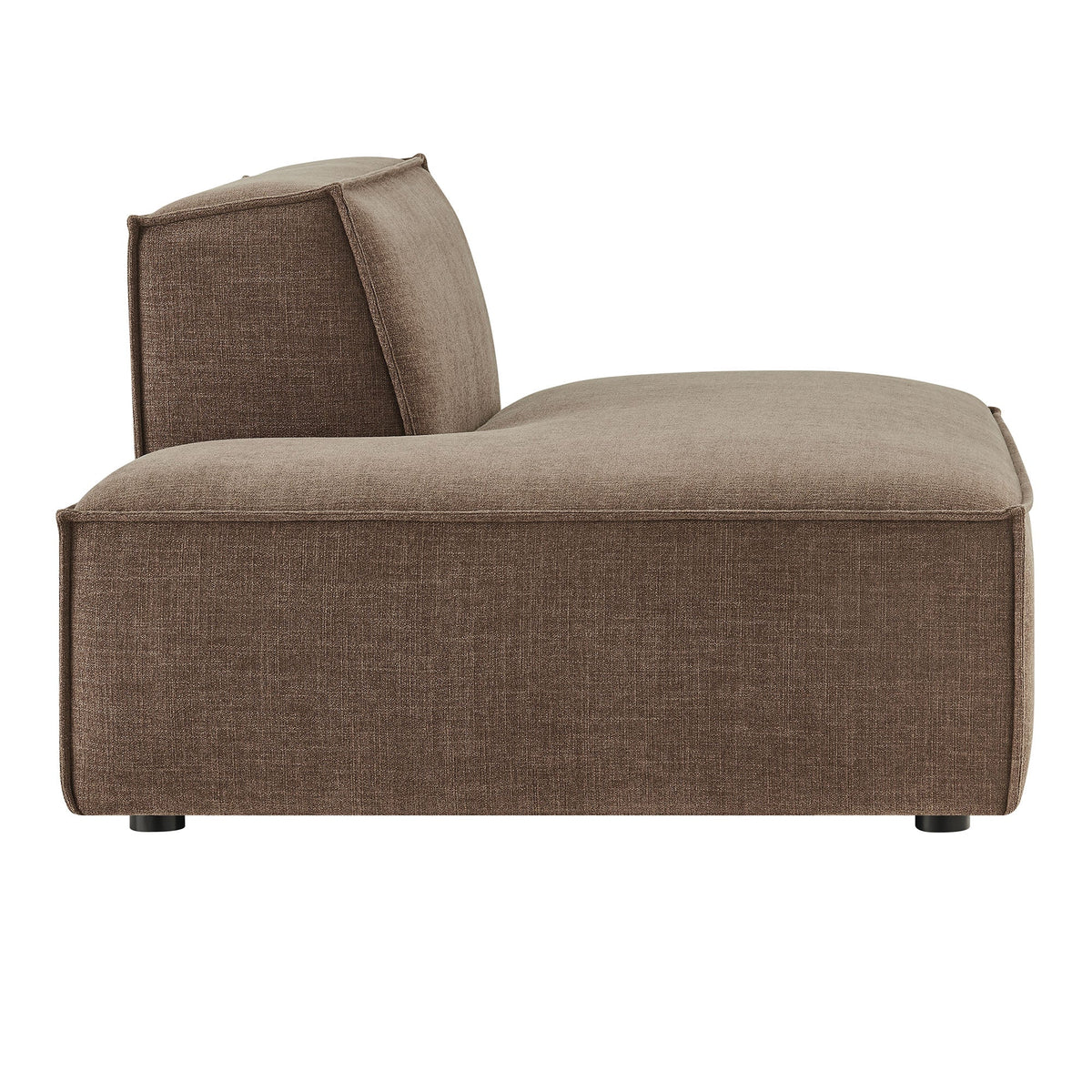 Restore Performance Fabric Upholstered Left-Facing Armless Modular Chaise by Modway on Tampa Home & Garden Store
