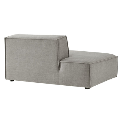 Restore Performance Fabric Left-Facing Armless Modular Chaise in gray by Modway on Tampa Home & Garden Store