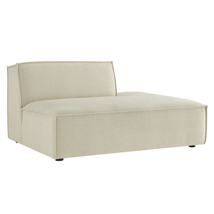 Restore Performance fabric right-facing armless modular chaise in beige by Modway, HouseOfZazla on Tampa Home & Garden Store