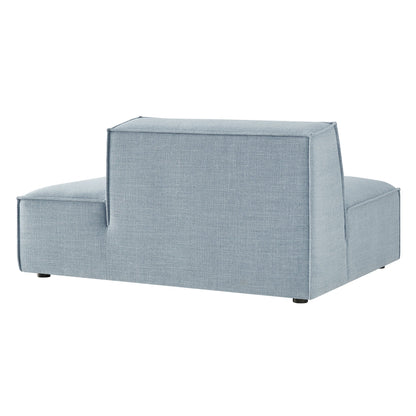 Restore Performance Fabric right-facing armless modular chaise in light blue by HouseOfZazla on Tampa Home & Garden Store
