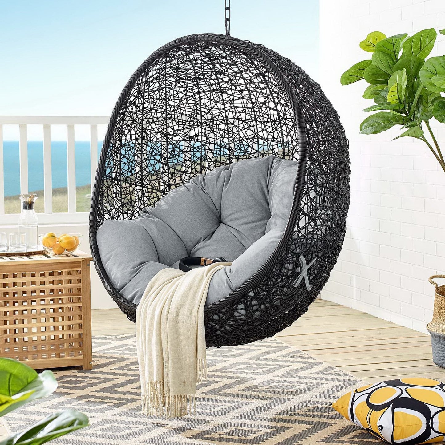 The Encase Outdoor Swing And Patio Chair