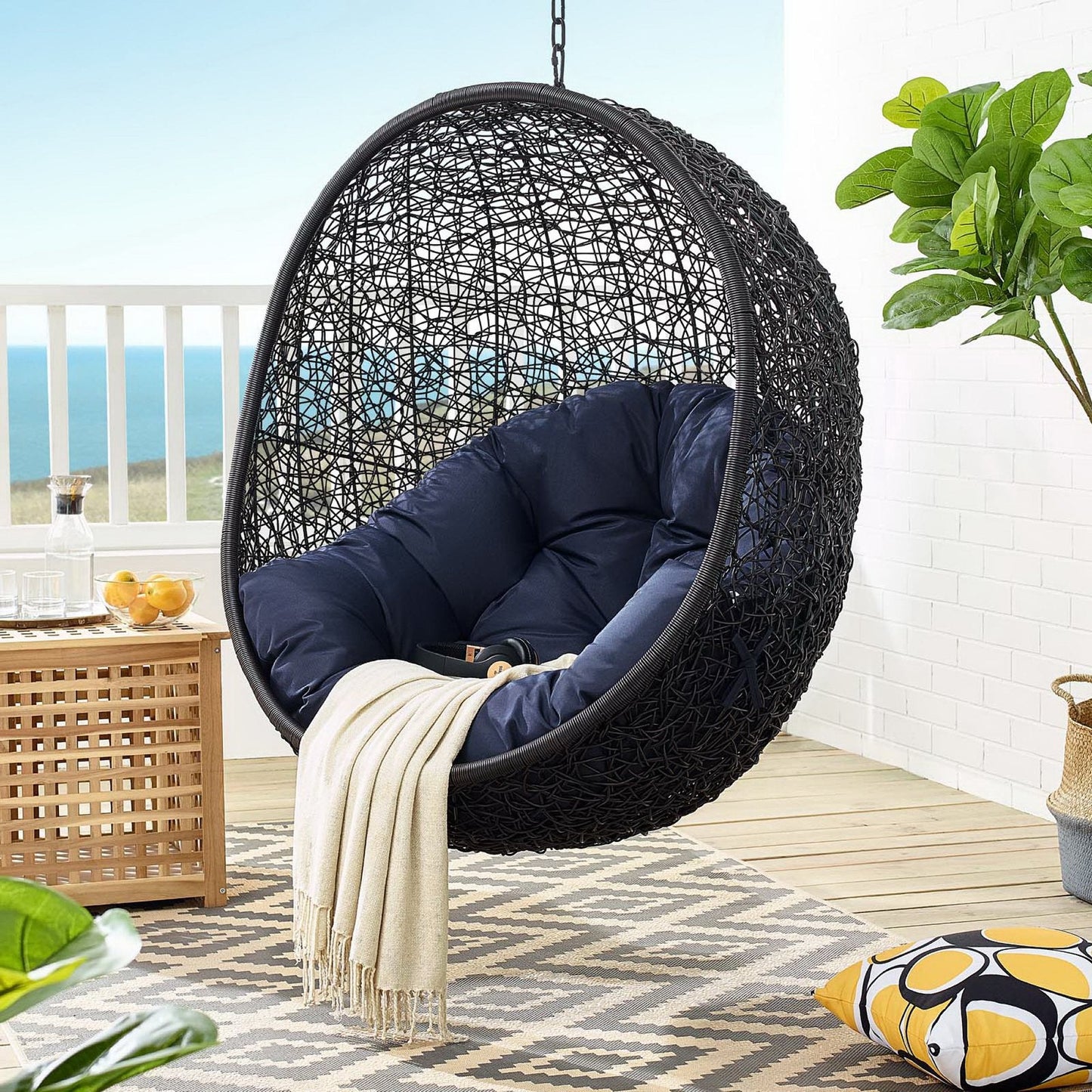 The Encase Outdoor Swing And Patio Chair