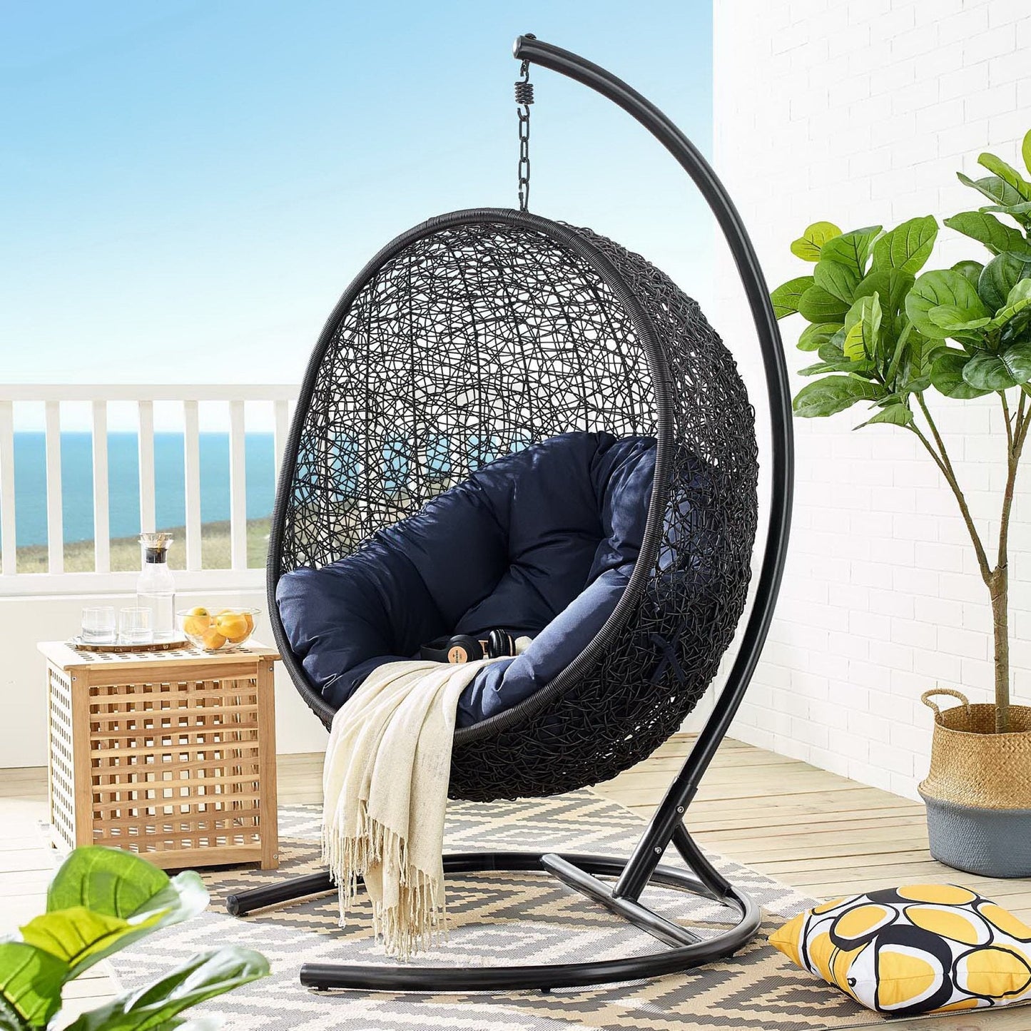 The Encase Outdoor Swing And Patio Chair