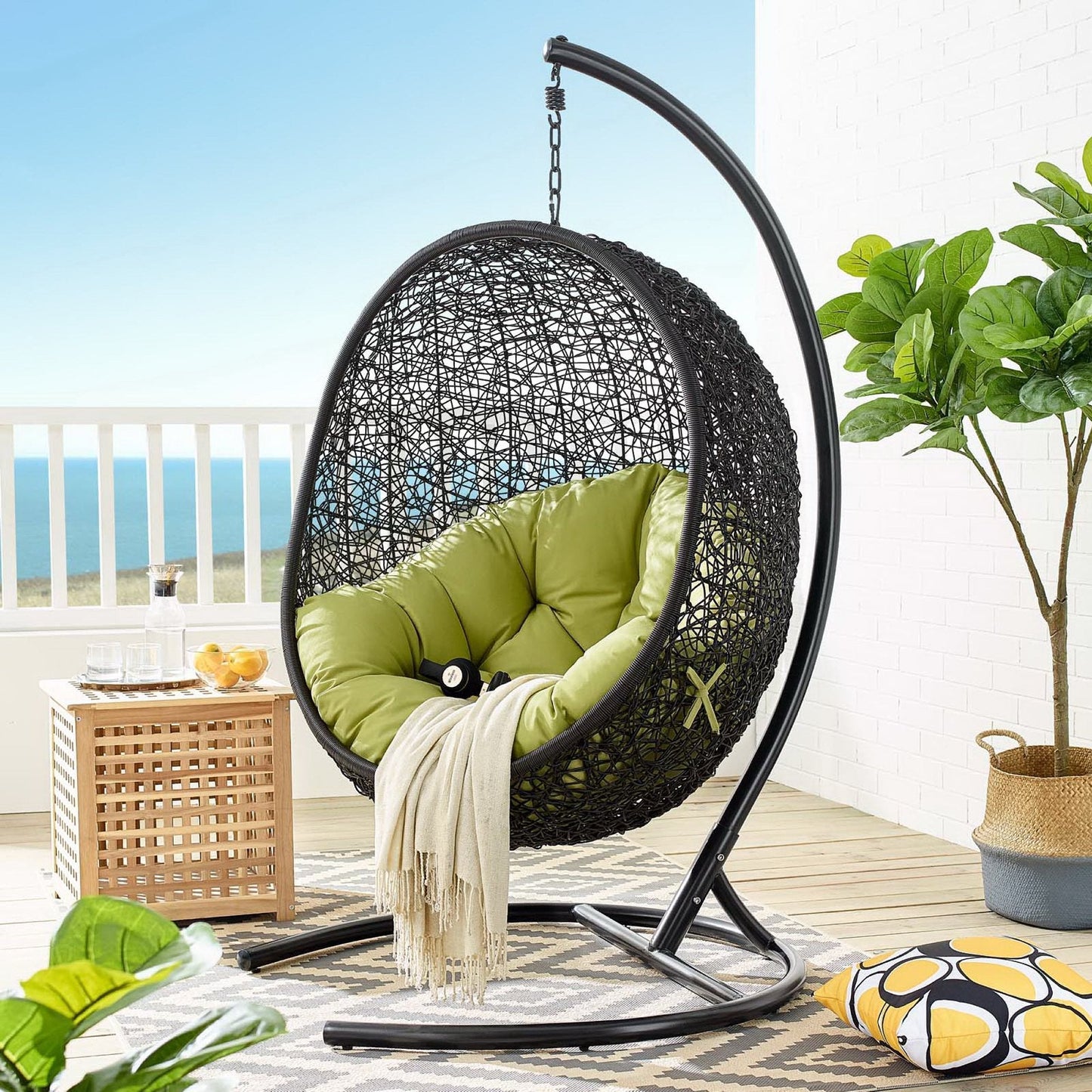 The Encase Outdoor Swing And Patio Chair