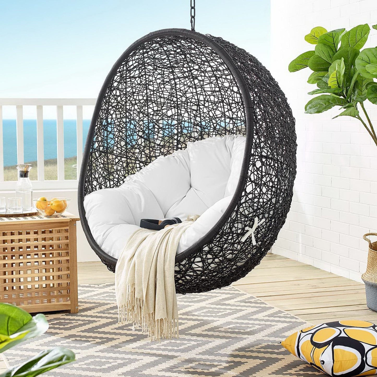 The Encase Outdoor Swing And Patio Chair