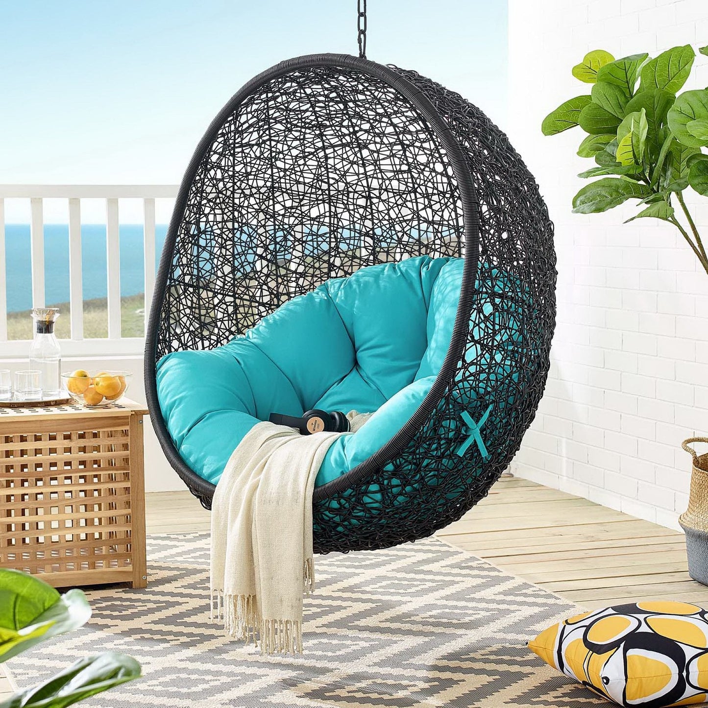 The Encase Outdoor Swing And Patio Chair