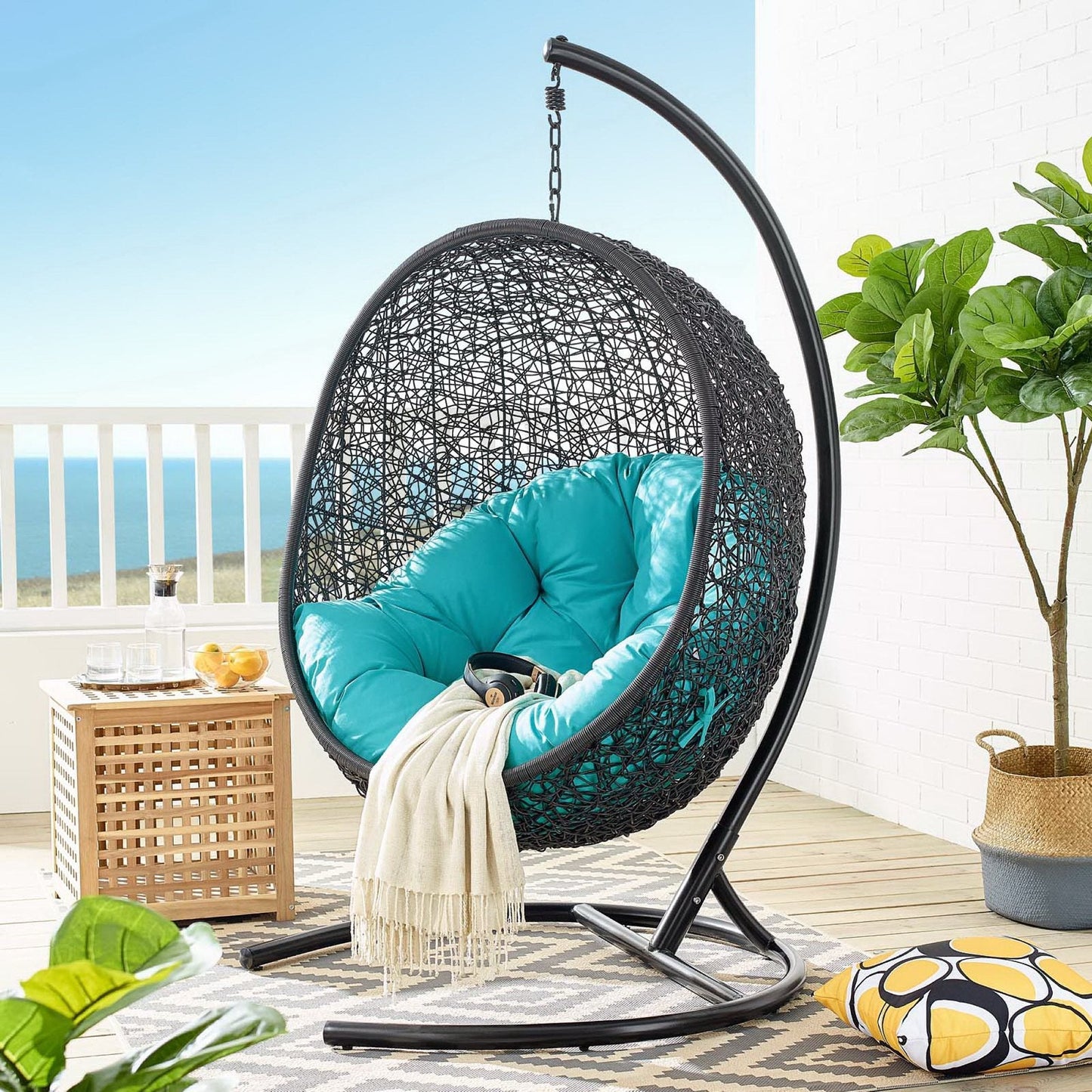 The Encase Outdoor Swing And Patio Chair