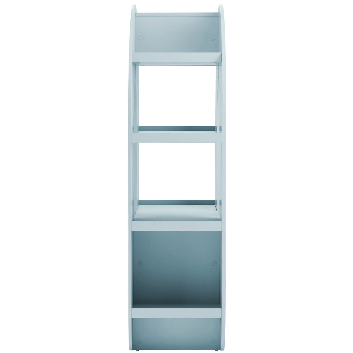 Daydream 58in Arched Bookshelf pale blue wood with open shelves by Modway on Tampa Home & Garden Store
