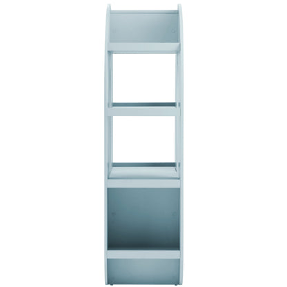 Daydream 58in Arched Bookshelf pale blue wood with open shelves by Modway on Tampa Home & Garden Store