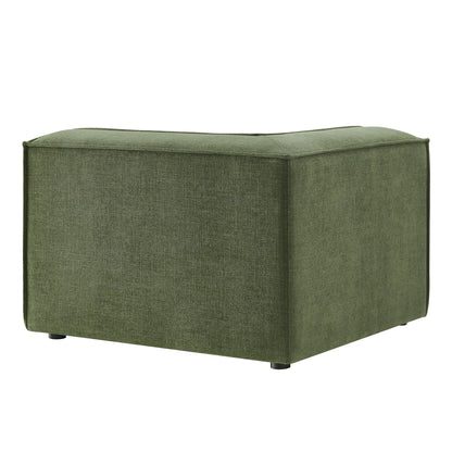 Modular corner chair in green Restore performance fabric upholstered by Modway on Tampa Home & Garden Store