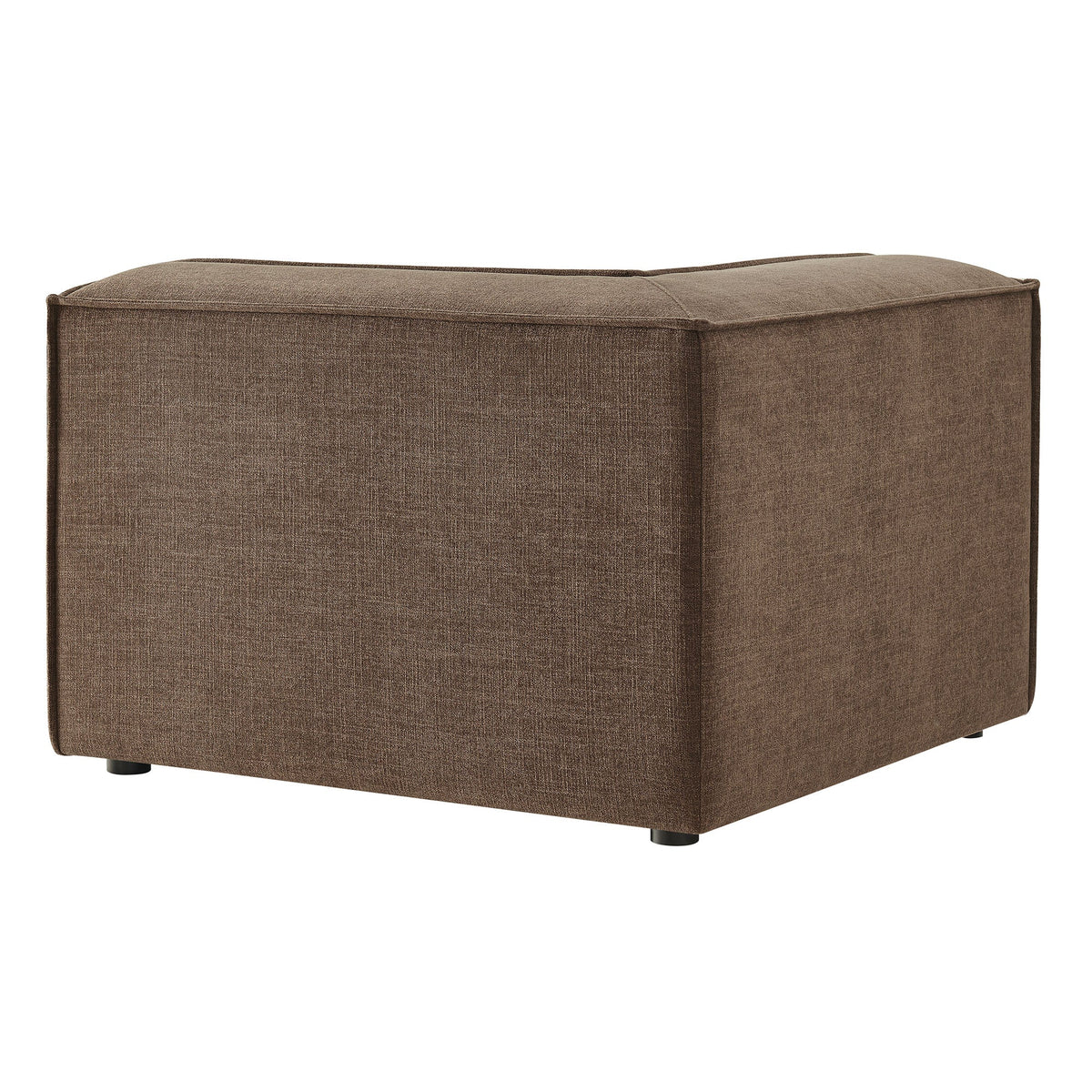 Restore Performance Fabric Upholstered Modular Corner Chair in brown by Modway on Tampa Home & Garden Store