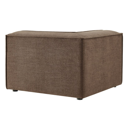 Restore Performance Fabric Upholstered Modular Corner Chair in brown by Modway on Tampa Home & Garden Store