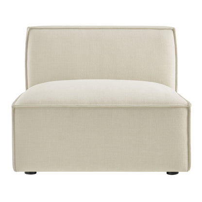 Restore Performance Fabric Armless Modular Chair in beige by Modway HouseOfZazla on Tampa Home & Garden Store