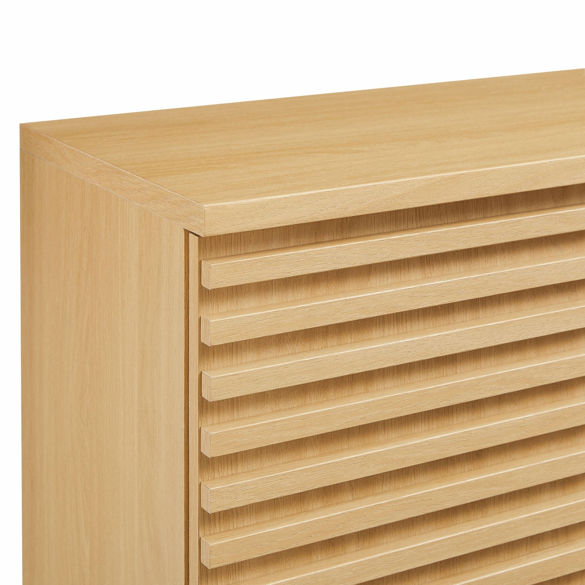 Render wall-mounted bathroom cabinet in oak finish with stacked drawers on Tampa Home & Garden Store