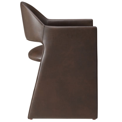 the Talia Vegan Leather Dining Chair by Modway