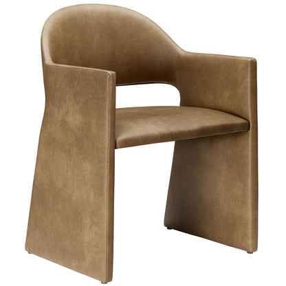 the Talia Vegan Leather Dining Chair by Modway