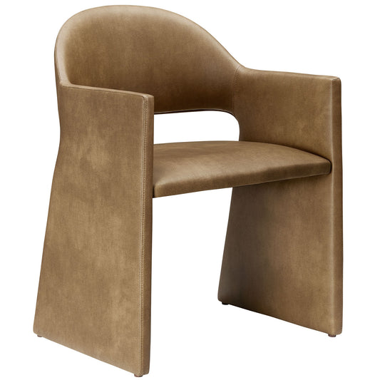 the Talia Vegan Leather Dining Chair by Modway