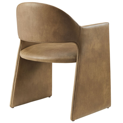 the Talia Vegan Leather Dining Chair by Modway