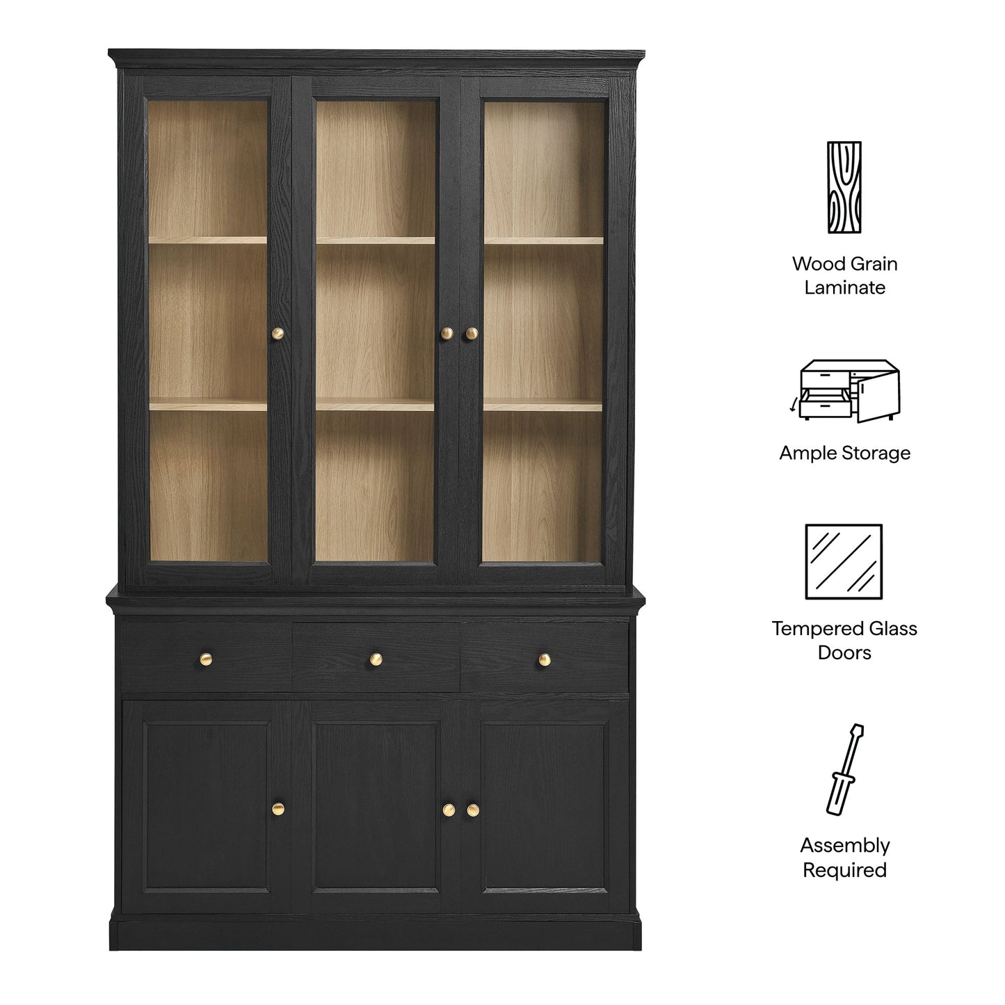 Modway Amara 79 Inch Large Storage Cabinet