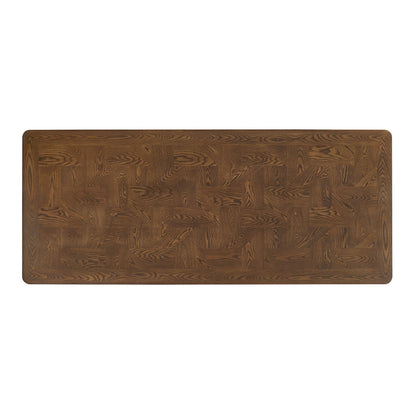 Wrenly 94-Inch Walnut Dining Table walnut wood top by HouseOfZazla on Tampa Home & Garden Store