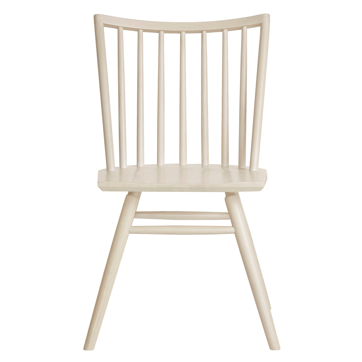 Alvar Spindle Back Dining Side Chairs set of 2 in natural wood finish with curved top rail by Modway on Tampa Home & Garden Store
