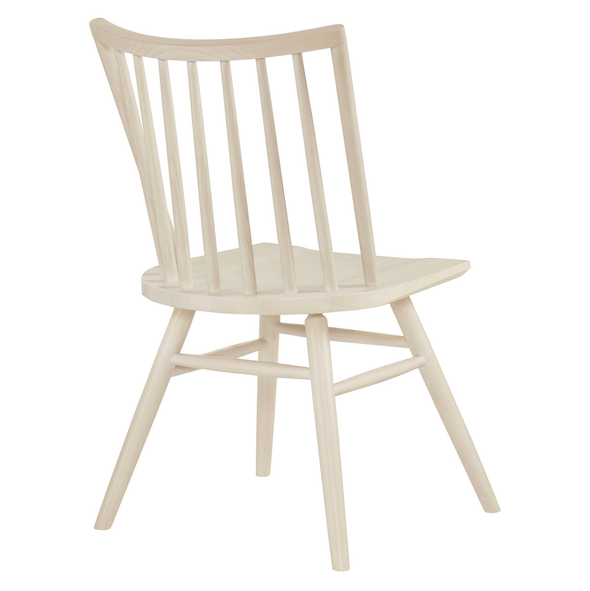 Alvar spindle-back dining chairs set of 2 in natural light wood finish on Tampa Home & Garden Store