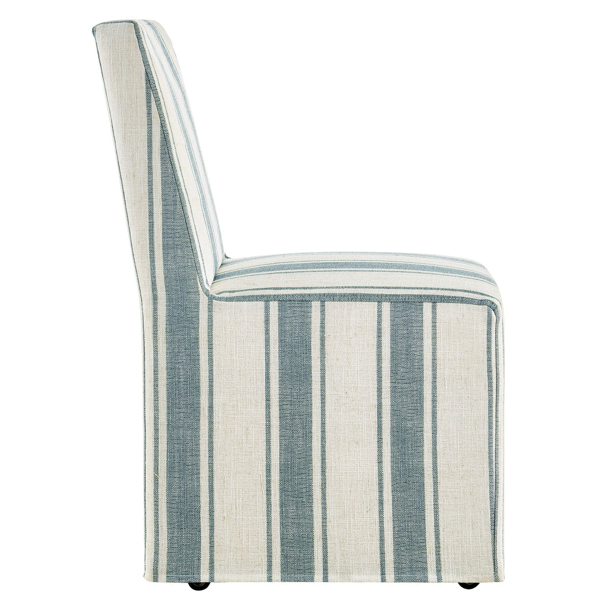Tessera Striped Slipcovered Dining Side Chair blue and cream striped fabric by Modway on Tampa Home & Garden Store