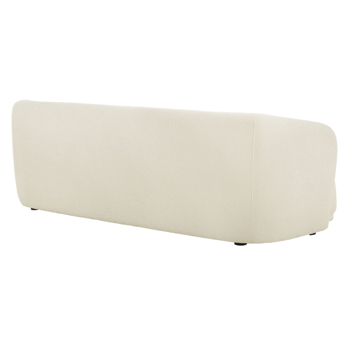 Monica 88 Inch Boucle Fabric Sofa beige upholstery by Modway on Tampa Home & Garden Store