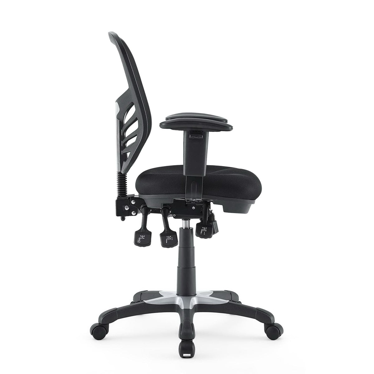Articulate Mesh Office Chair by Modway with black mesh back and cushioned seat on Tampa Home & Garden Store