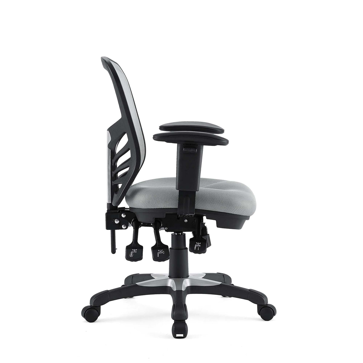 Articulate Mesh Office Chair by Modway, gray mesh back, cushioned seat, 5-star base on Tampa Home & Garden Store
