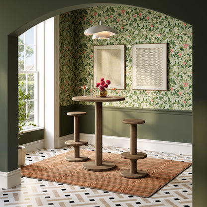 Neo 3-Piece Round Indoor-Outdoor Wood Bar Table and Stool Set with 2 stools by Modway on Tampa Home & Garden Store