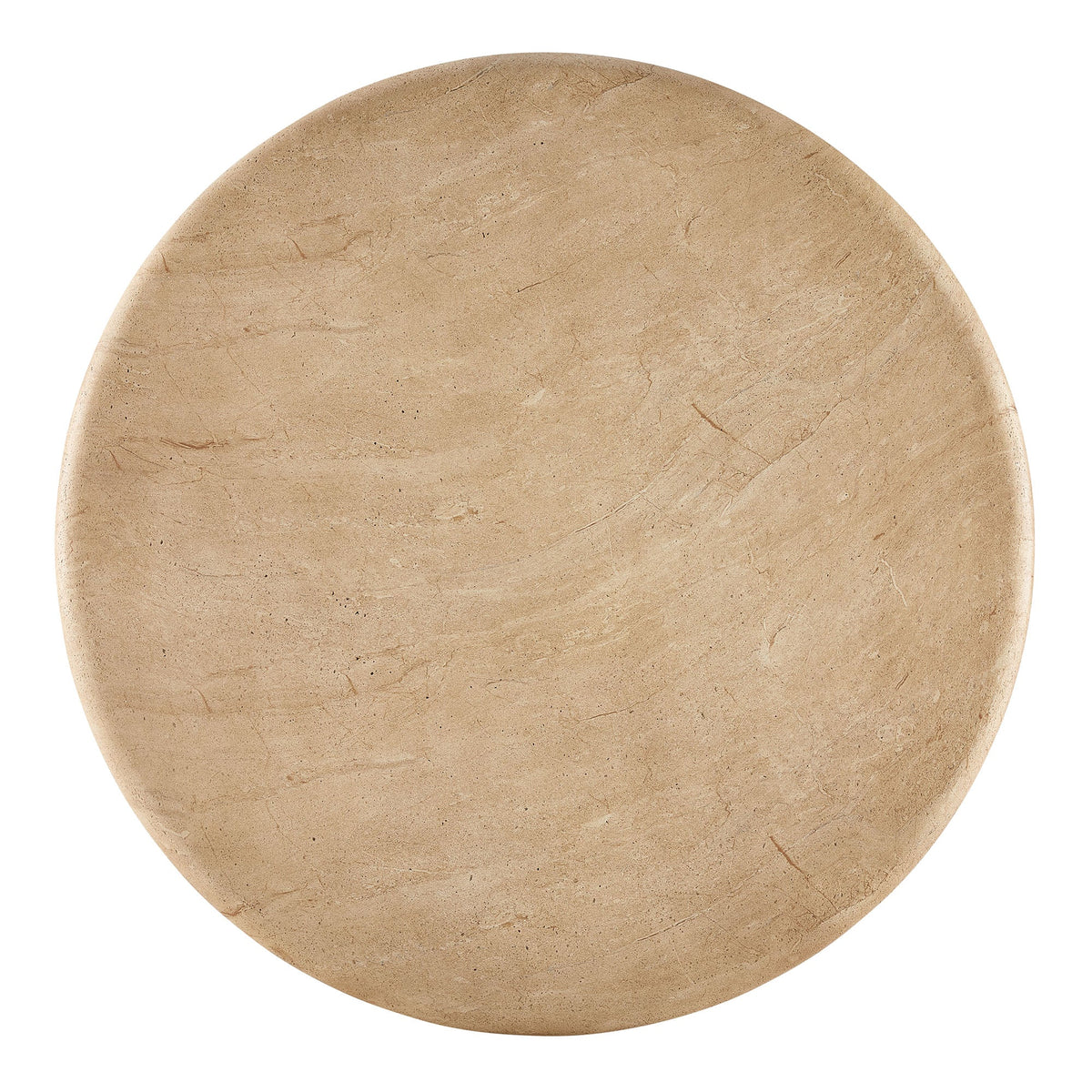 Tori 48 Inch Round Indoor Outdoor Patio Dining Table surface beige stone texture by Modway on Tampa Home & Garden Store