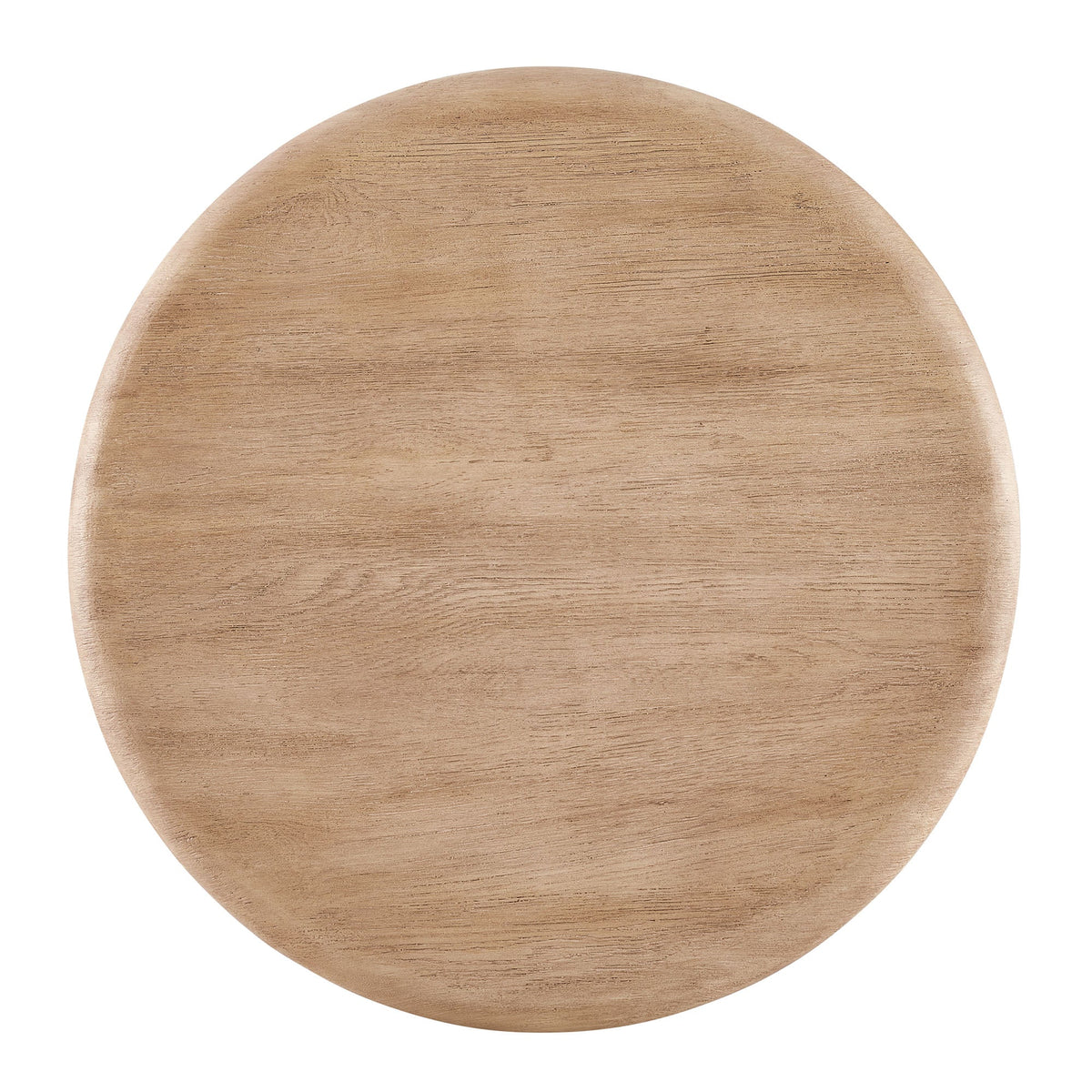 Tori 31 Inch Round Indoor Outdoor Patio Coffee Table natural wood finish on Tampa Home & Garden Store