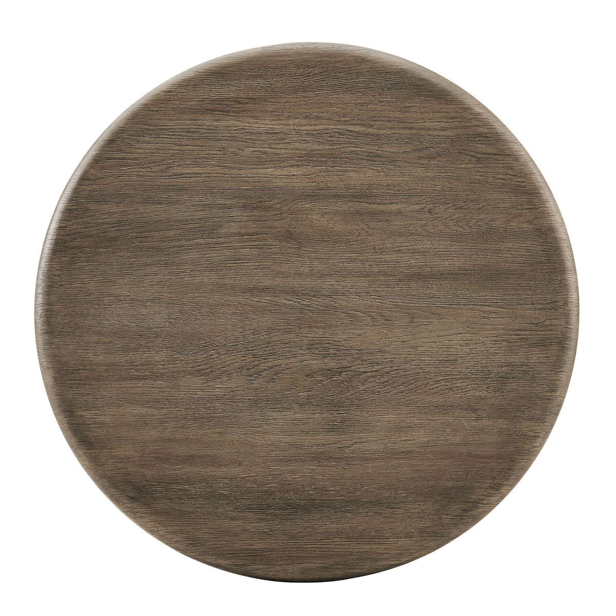 Tori 31 Inch round patio coffee table brown wood grain finish indoor outdoor Modway on Tampa Home & Garden Store