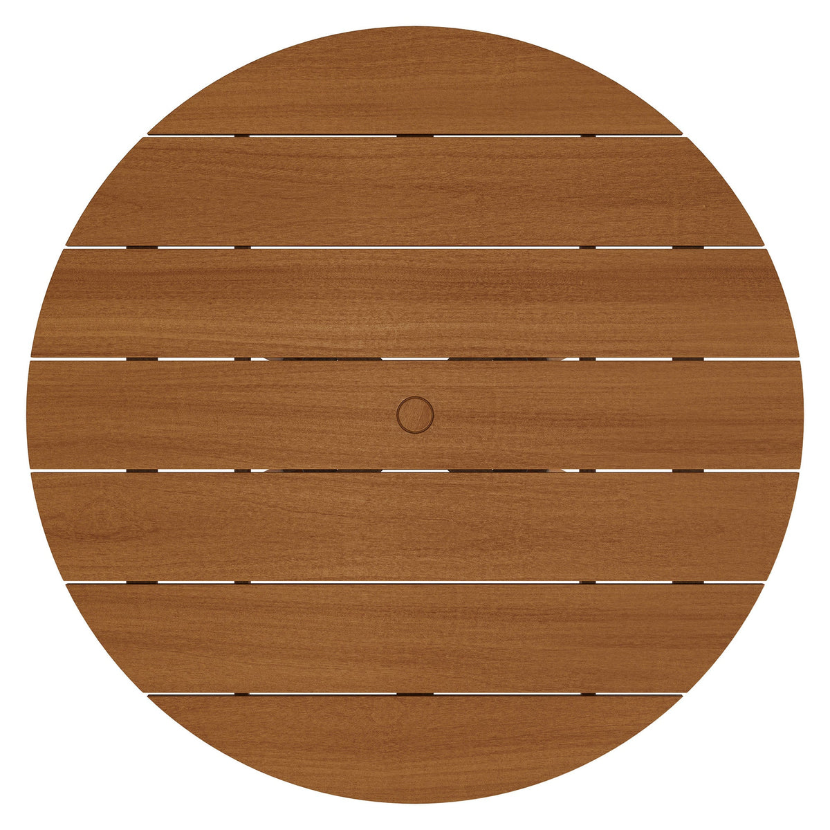 Lane Round Outdoor Patio Teak Wood Dining Table with slatted top by Modway on Tampa Home & Garden Store