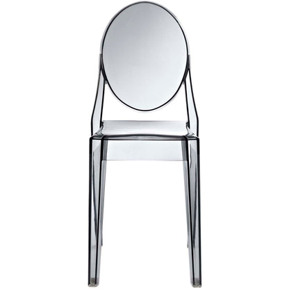Casper dining chairs set of 2, clear acrylic, modern dining seating by HouseOfZazla on Tampa Home & Garden Store
