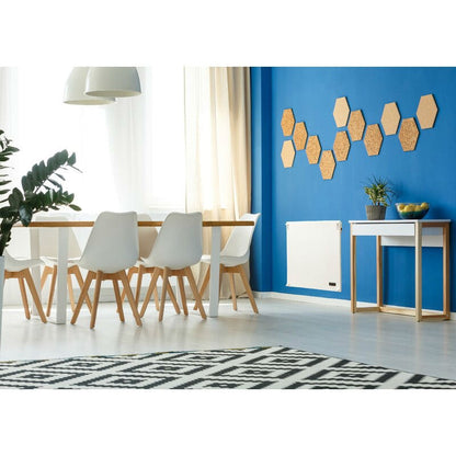 Calefactor espacial eléctrico de pared de 400 vatios energéticamente eficiente