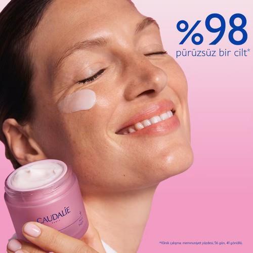 Caudalie Resveratrol Lift night cream refill pink jar white cream Tampa Home & Garden Store on Tampa Home & Garden Store