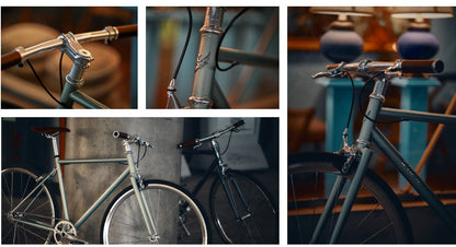 EIRA Trendy Urban Commuting Retro Steel Frame Bicycle Single-speed - Tampa Home & Garden Store