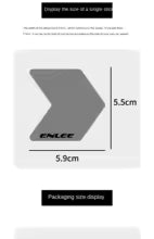 ENLEE 12pcs Lightweight MTB Bicycle Wheel Rim Reflective Stickers Bike Rim Safety Reflector - Tampa Home & Garden Store