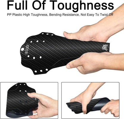 ENLEE 1PC Mountain Bike Fender - Lightweight Flexible MTB Mud Guard, Waterproof Heat-Resistant Bicycle Fenders, Universal Front and Rear 26", 27.5", 29" Plus Size and Fat Bike Wheel Sizes - Tampa Home & Garden Store