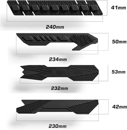 ENLEE Bike Chainstay Protector, MTB Silicone Chain Stay Frame Guard, Road Bicycle Chain Pad - Protect Your Bike Frame from Scratch by Chain - Tampa Home & Garden Store